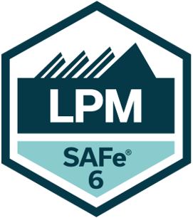 SAFe Lean Portfolio Management Certification badge